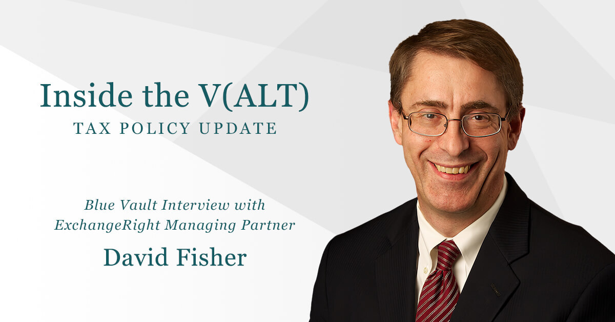 Watch: David Fisher Joins Blue Vault's Stacy Chitty to Report on Urgent Tax Policy Advocacy